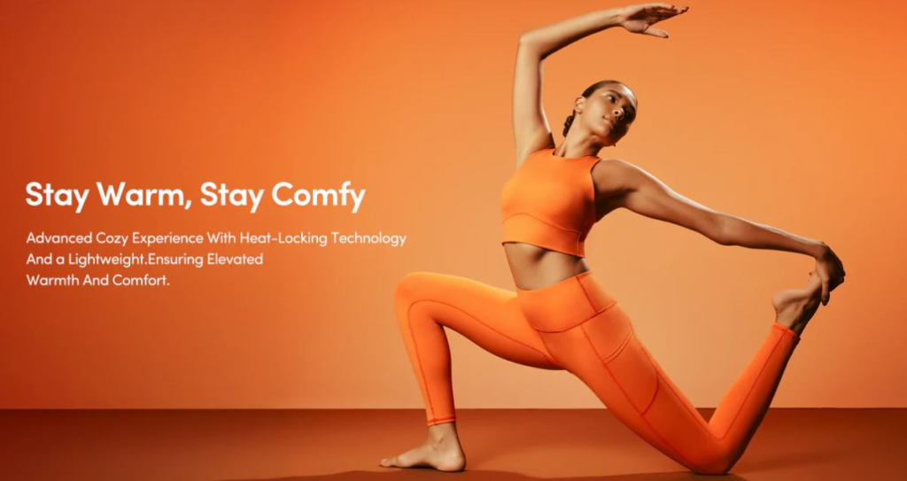 water-resistant fleece-lined leggings New York